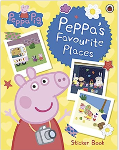 Peppa Pig: Peppa’s Favourite Places "Sticker Book"